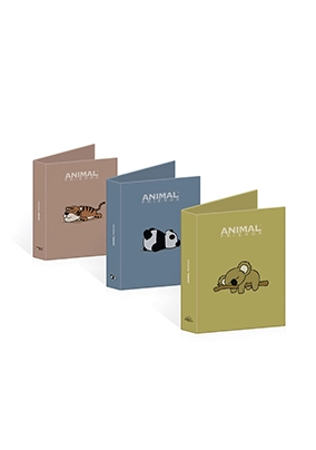 Animal Friends green raccoglitori
